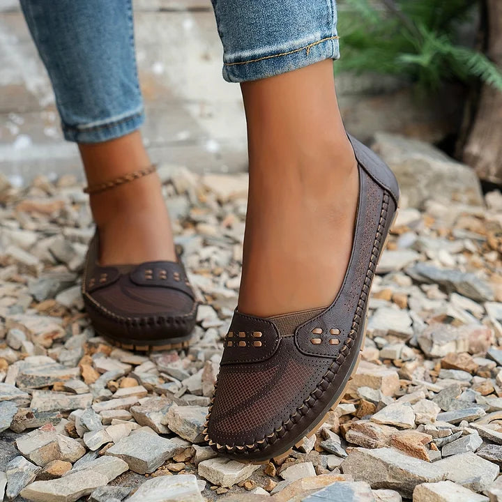 Camille | Comfortable Slip-On Flats