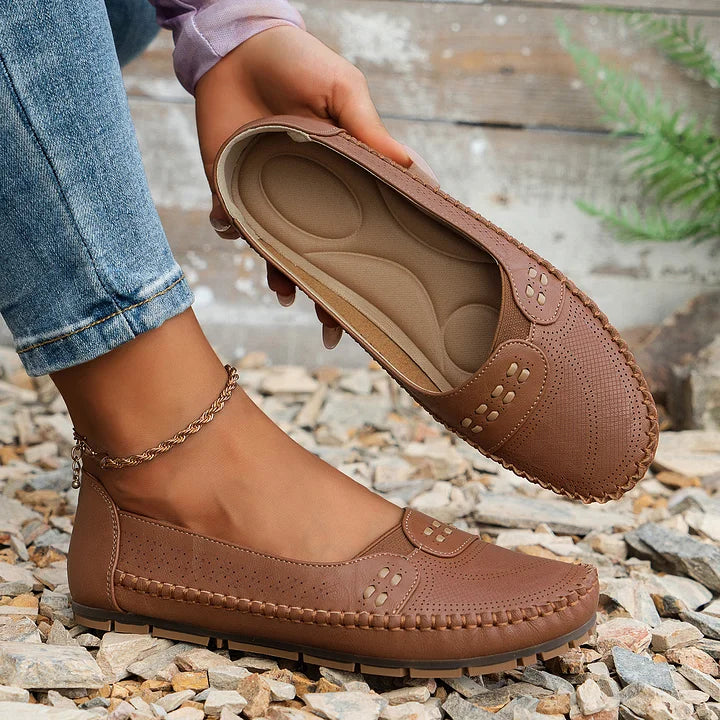 Camille | Comfortable Slip-On Flats