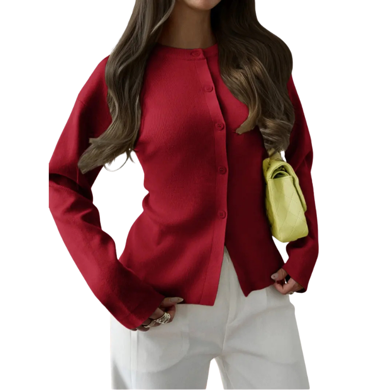RAIKA™ – Contemporary Long Sleeve Cardigan