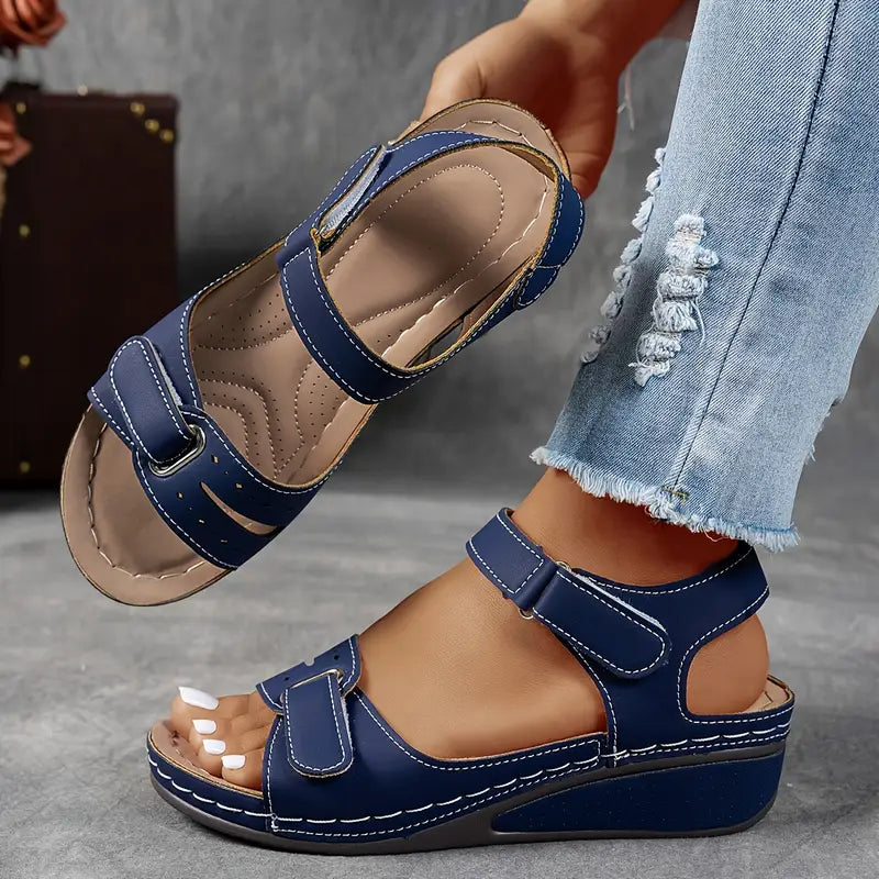 Grace | Adjustable Wedge Sandals