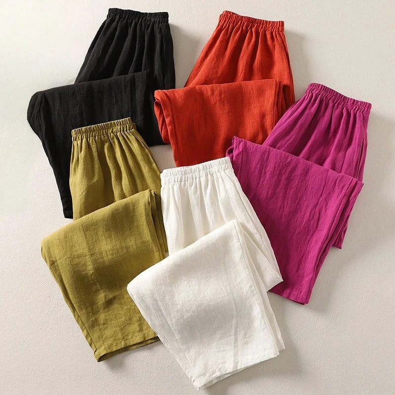 Eleanor | Elasticated Waist Comfort Trousers