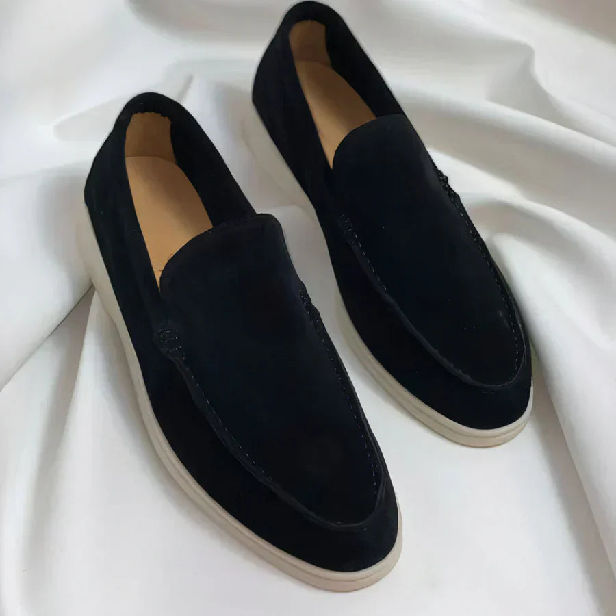 Sebastian | Suede Slip-On Loafers