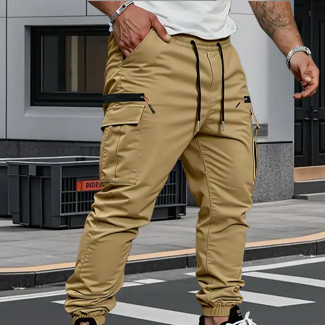 Robert | Cargo Stretch Jogger Trousers