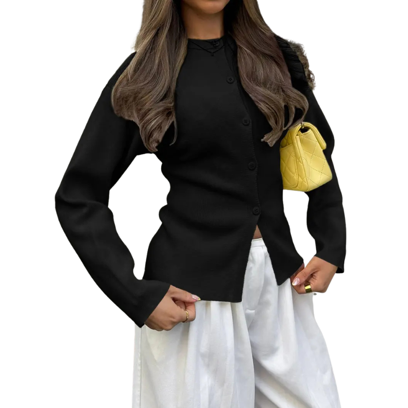 RAIKA™ – Contemporary Long Sleeve Cardigan