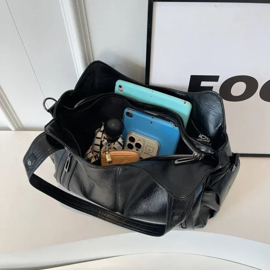 NOEMIE™ - Classic Leather Tote Bag
