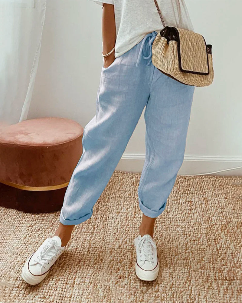 Vivienne | Comfortable Elastic-Waist Trousers