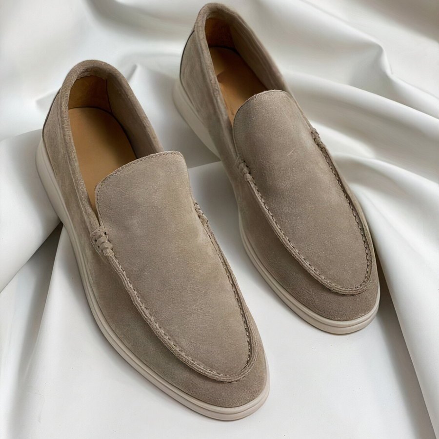 Sebastian | Suede Slip-On Loafers