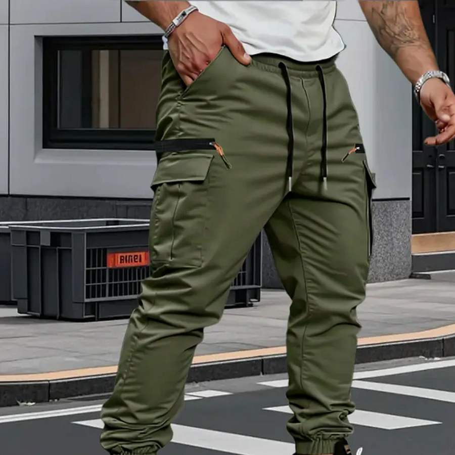 Robert | Cargo Stretch Jogger Trousers