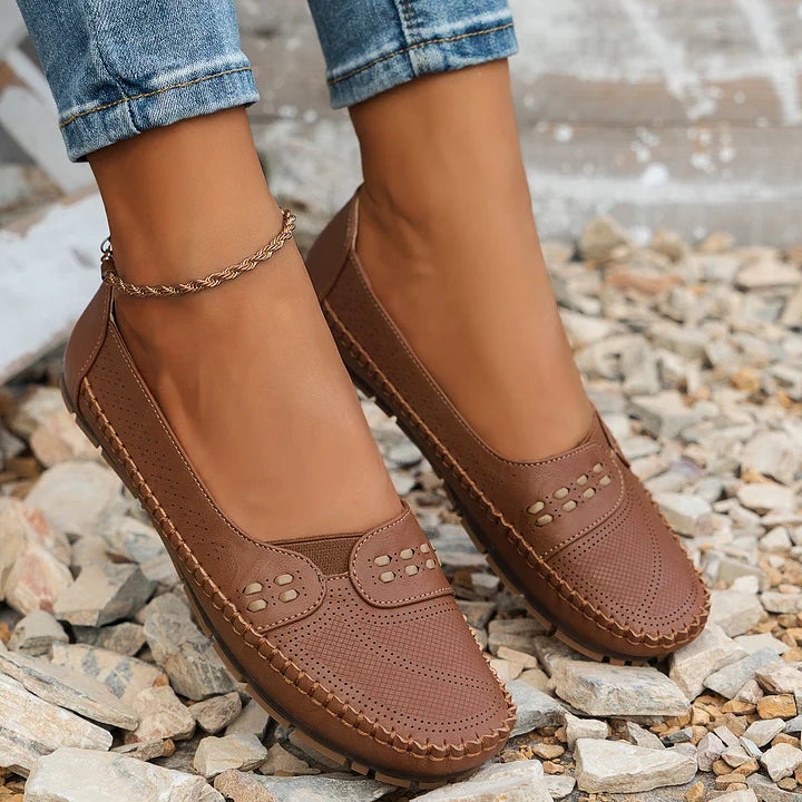 Camille | Comfortable Slip-On Flats
