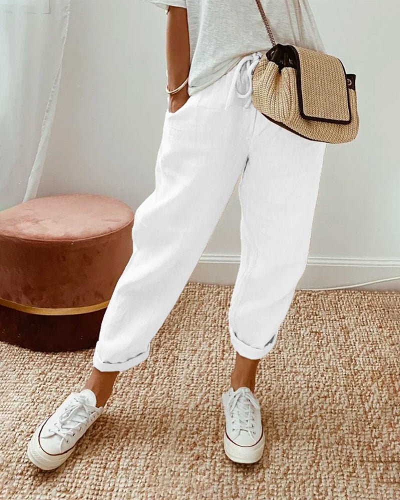 Vivienne | Comfortable Elastic-Waist Trousers