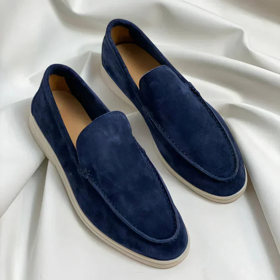 Sebastian | Suede Slip-On Loafers