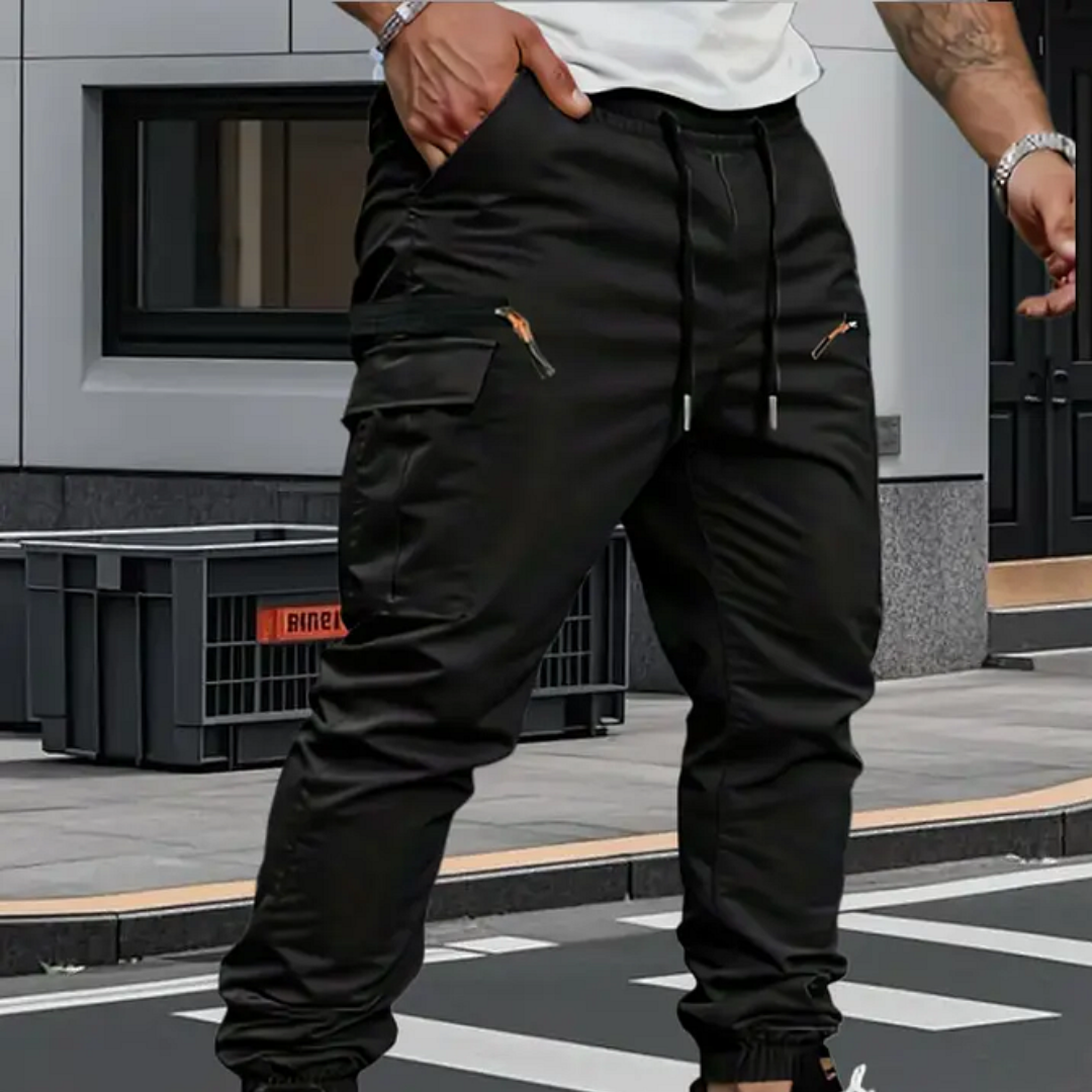 Robert | Cargo Stretch Jogger Trousers