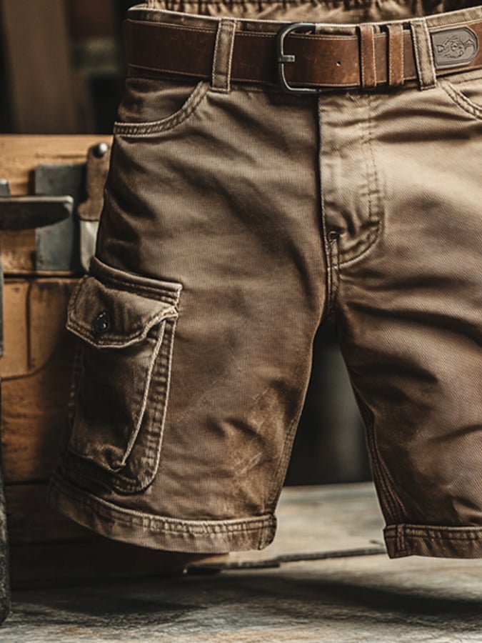 Marcus | Rugged Cargo Work Shorts