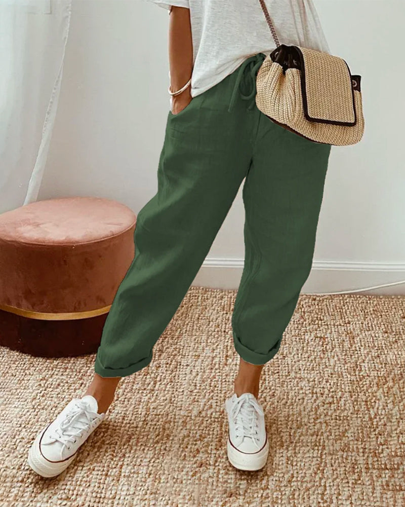 Vivienne | Comfortable Elastic-Waist Trousers