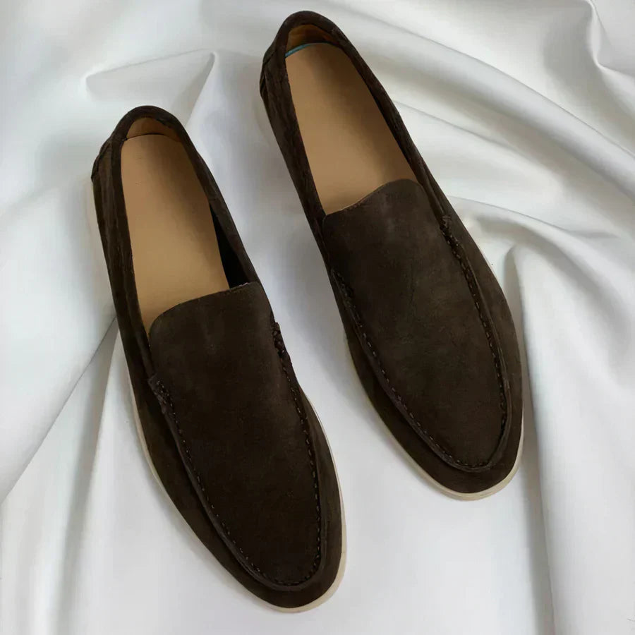 Sebastian | Suede Slip-On Loafers