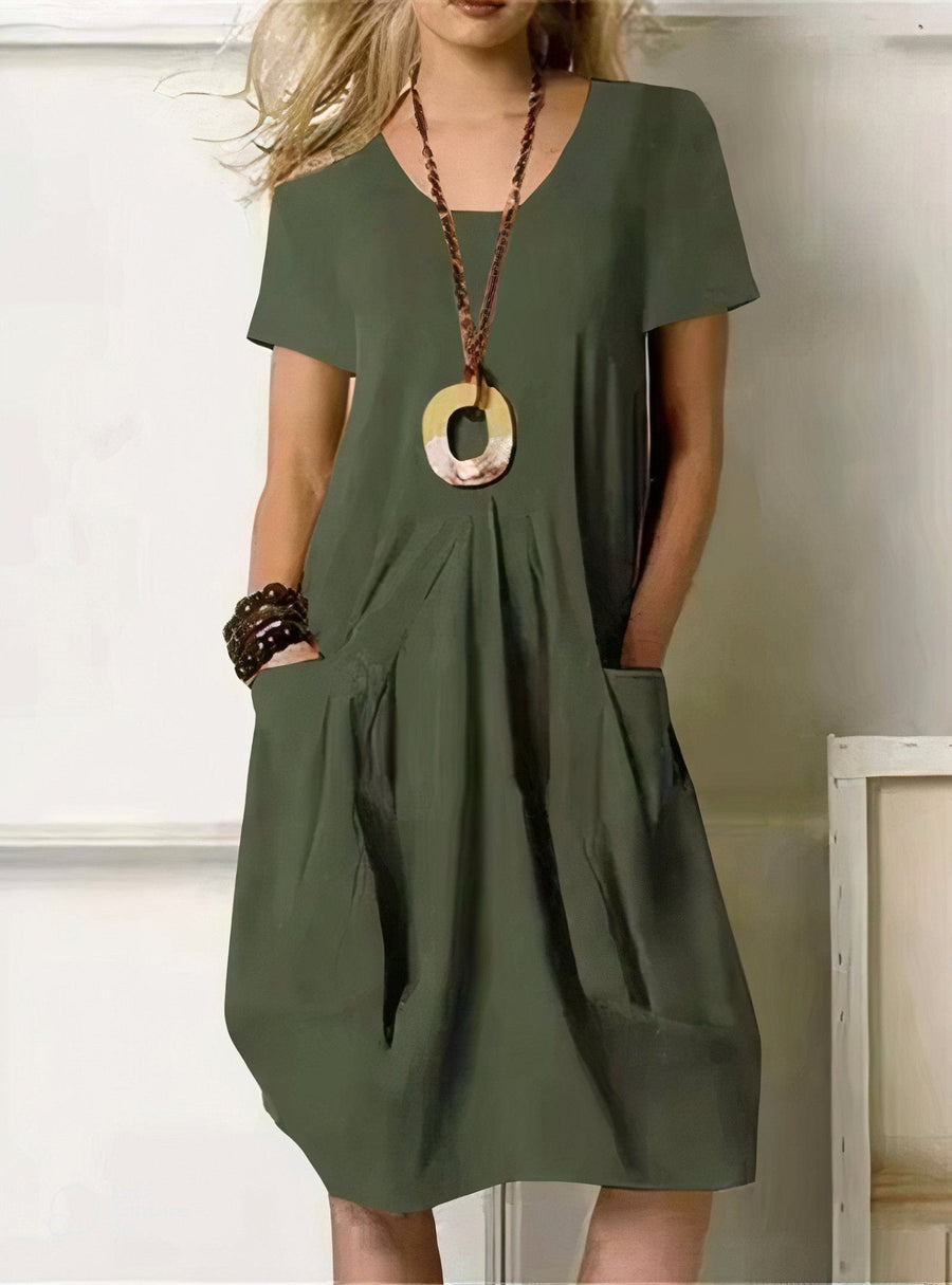 Willow | Pocket Midi Dress