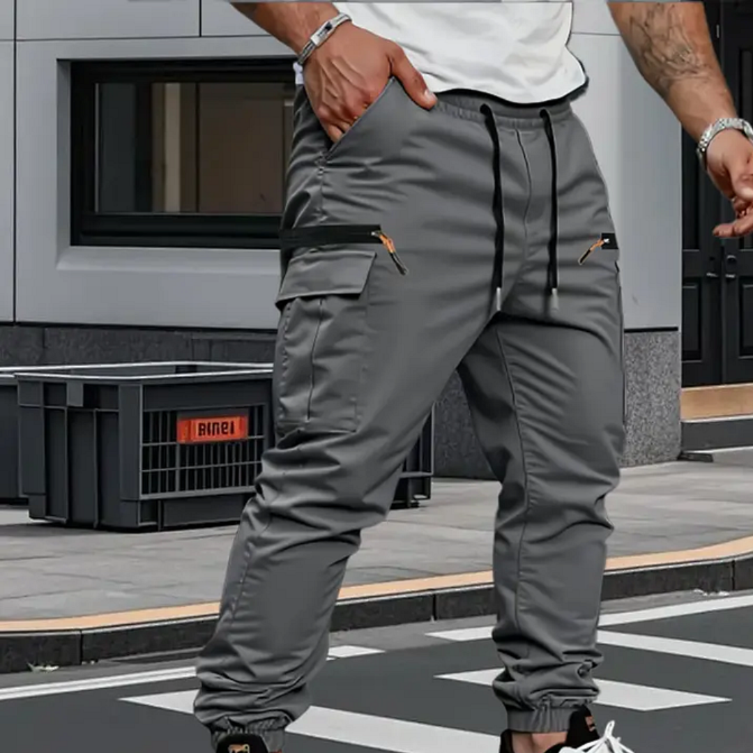 Robert | Cargo Stretch Jogger Trousers