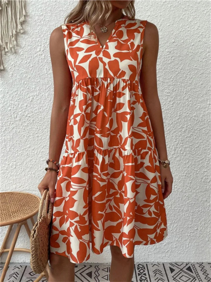 Coraline | Tiered Swing Dress