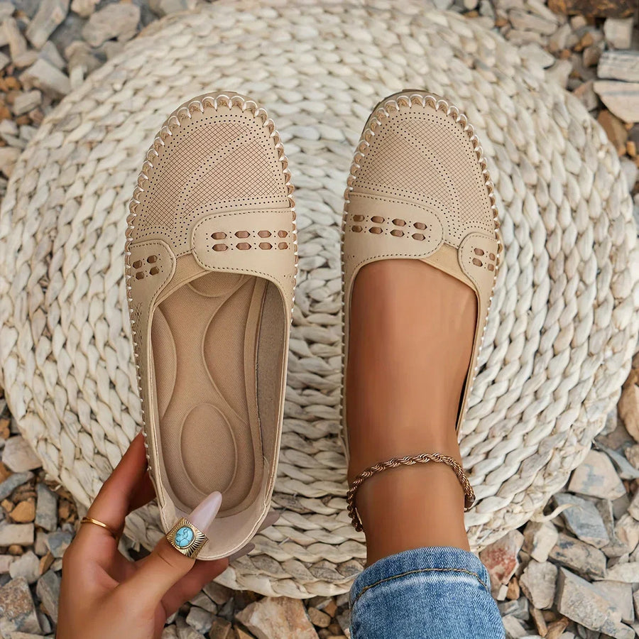 Camille | Comfortable Slip-On Flats