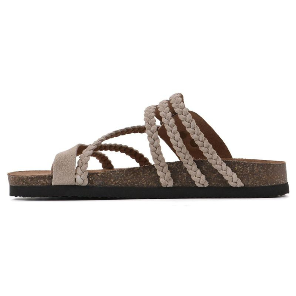 Vivienne | Braided Strap Sandals