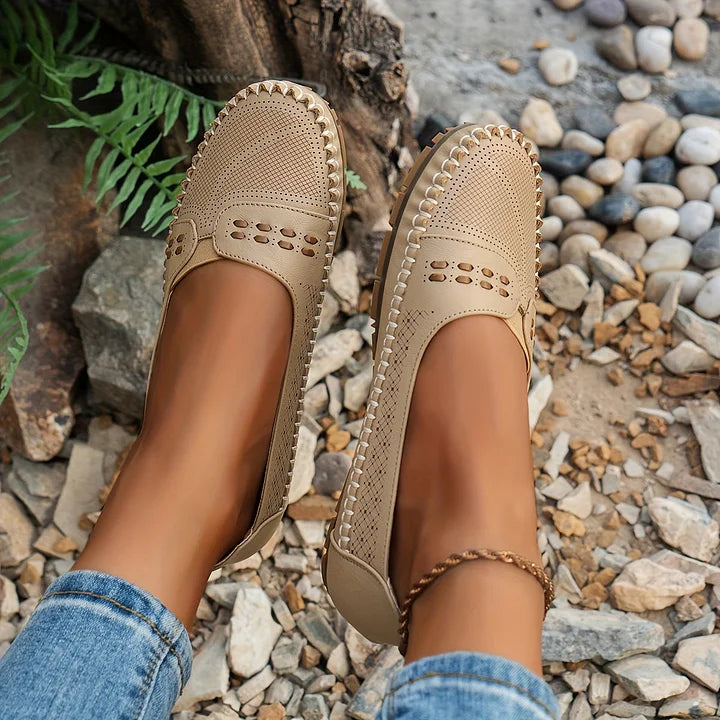 Camille | Comfortable Slip-On Flats
