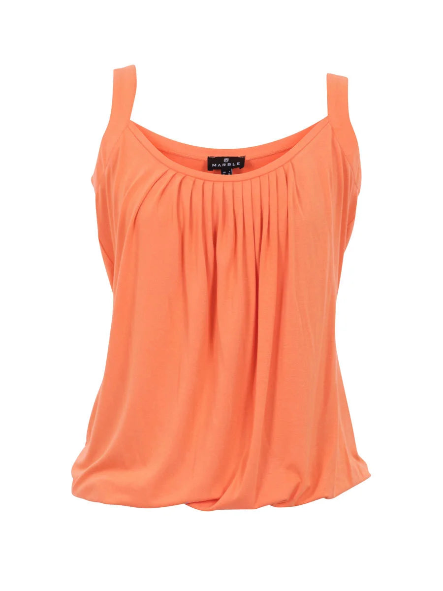 Lynel | Tummy-Skimming Pleated Vest Top