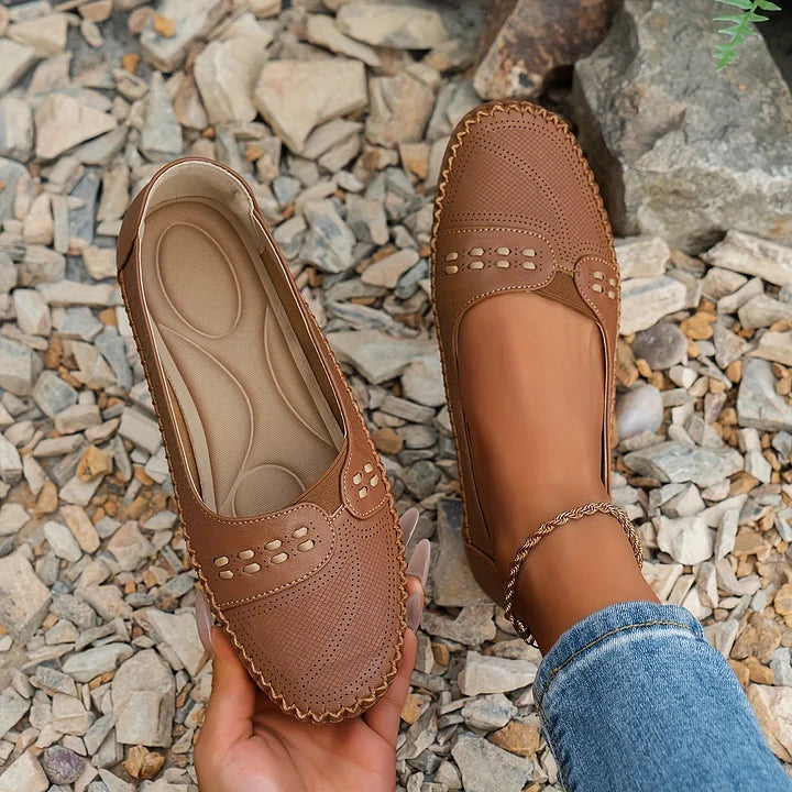 Camille | Comfortable Slip-On Flats