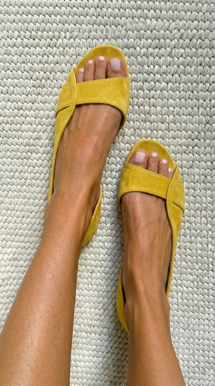 Coleen | Comfortable Everyday Suede Slides