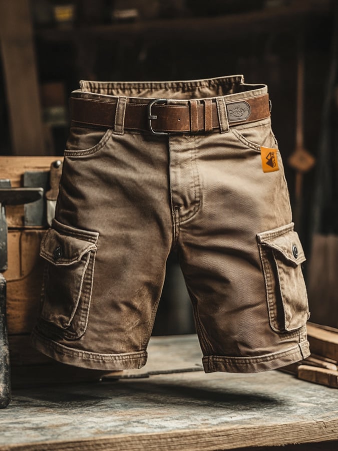 Marcus | Rugged Cargo Work Shorts