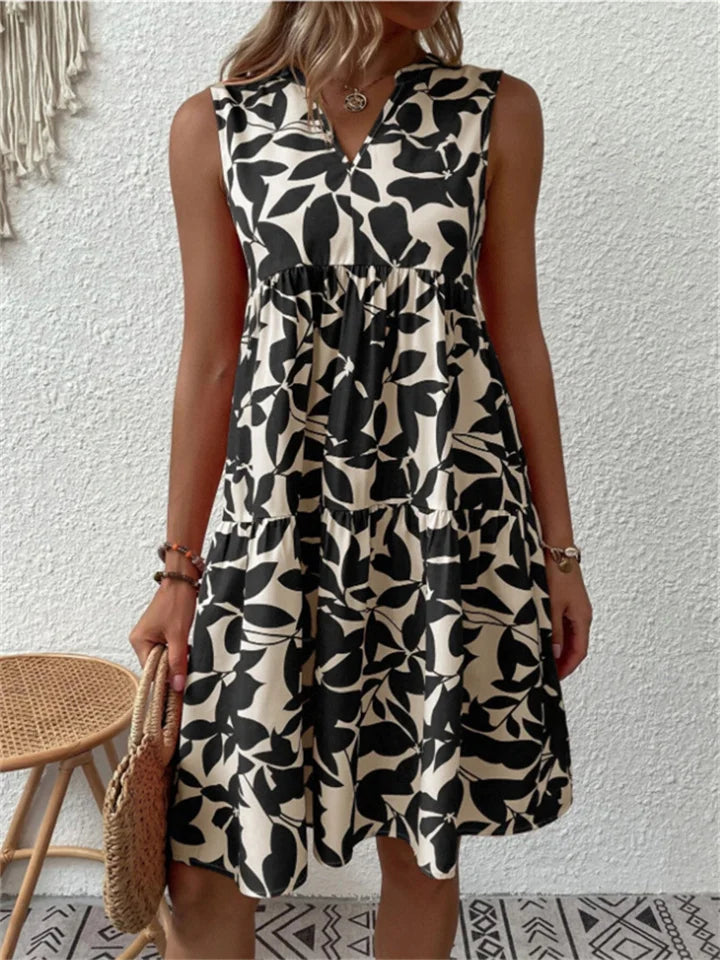 Coraline | Tiered Swing Dress