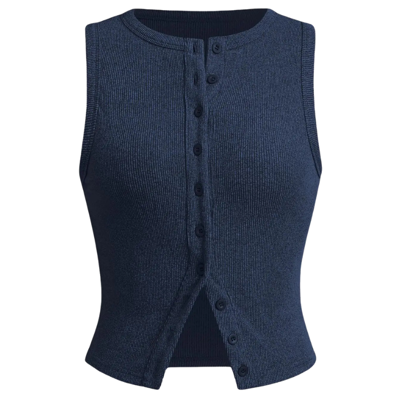 KYLIE™ – Classic Ribbed Casual Crop Top