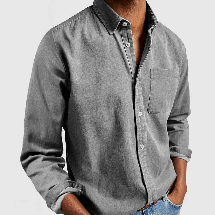 Wesley | Classic Denim Button-Down Shirt