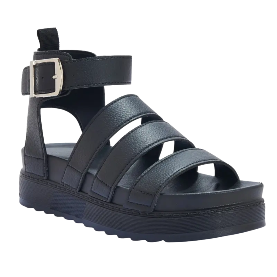 SOLSTICE™ – Chunky Sole Strappy Gladiator Sandals