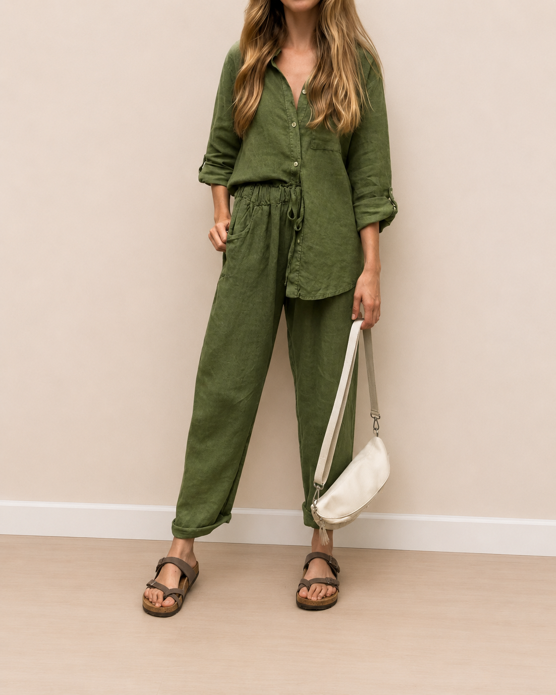 Florence | Textured Shirt & Trouser Co-ord Set
