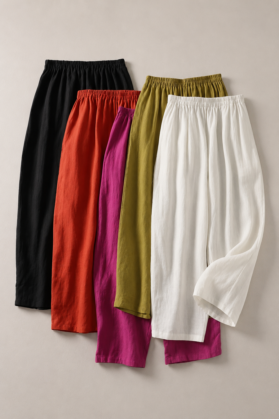 Eleanor | Elasticated Waist Comfort Trousers