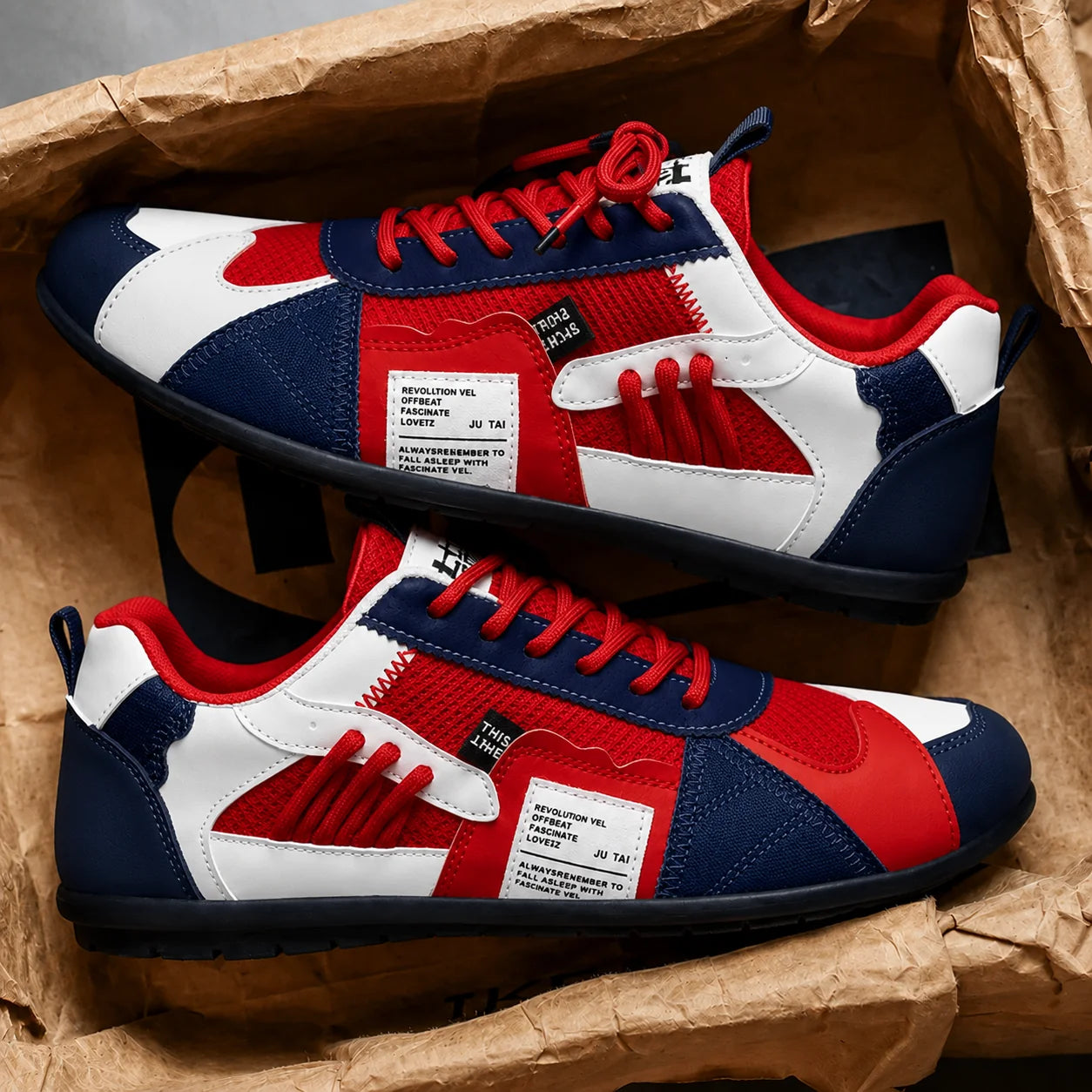 Leo | Colour-Block Sport Trainers
