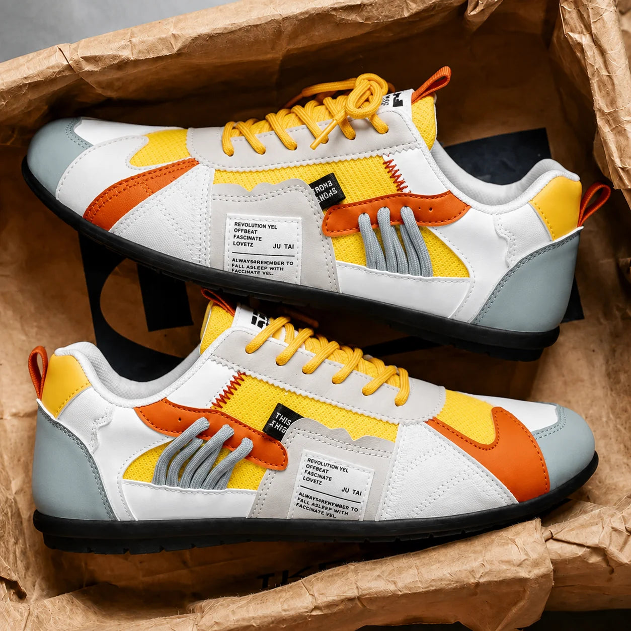 Leo | Colour-Block Sport Trainers