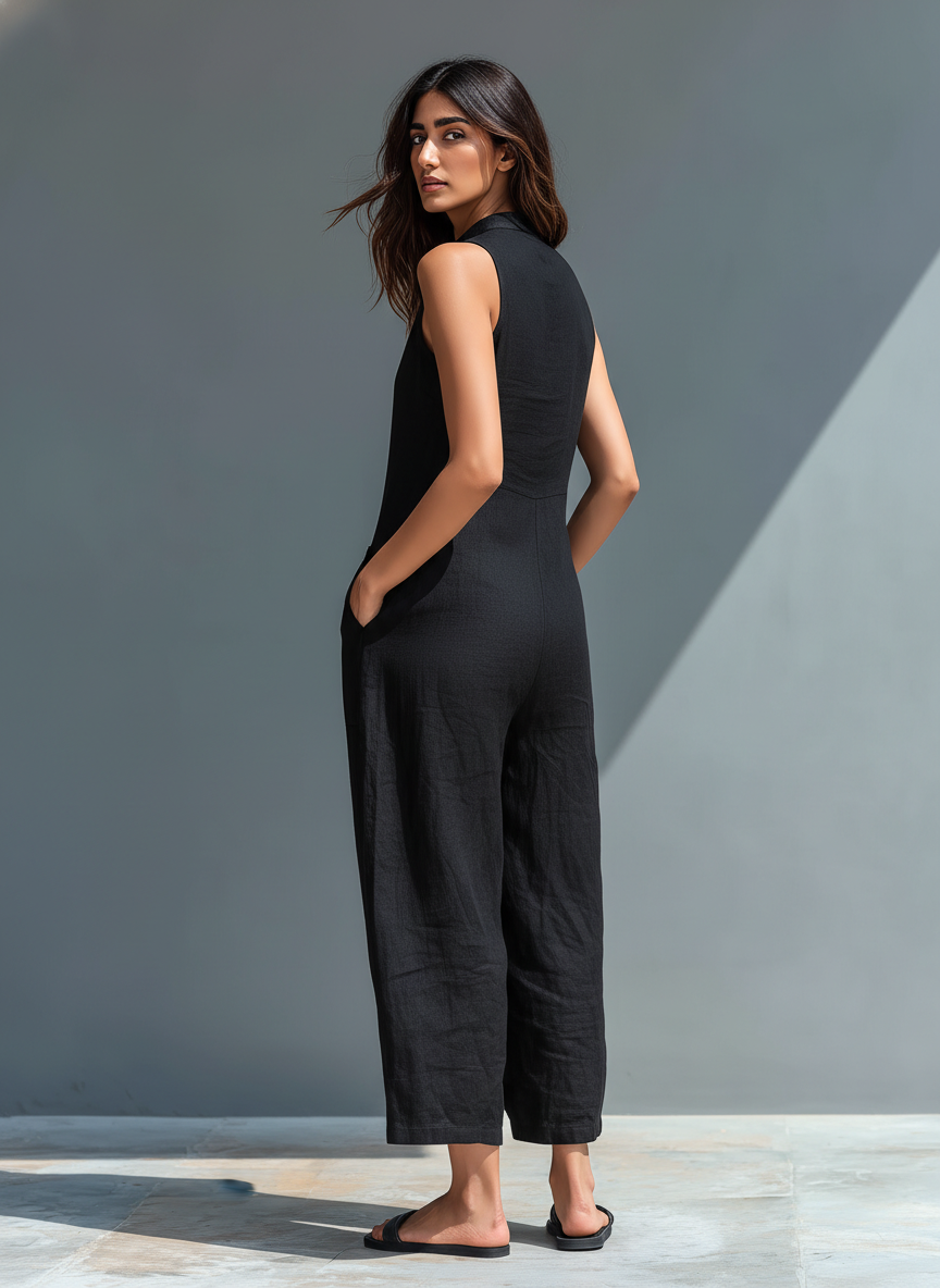 Lorraine | Elegant Sleeveless Jumpsuit