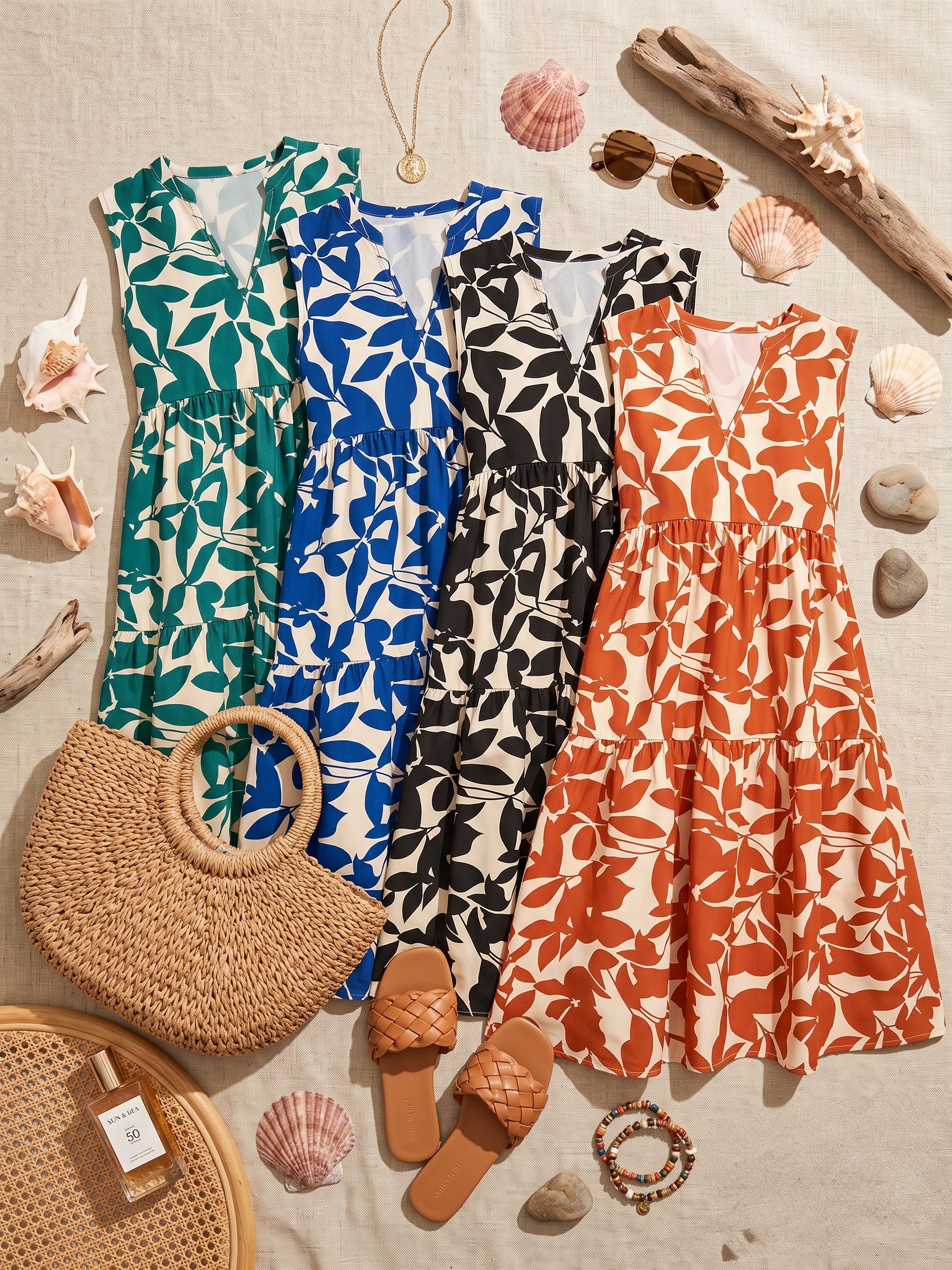Coraline | Tiered Swing Dress