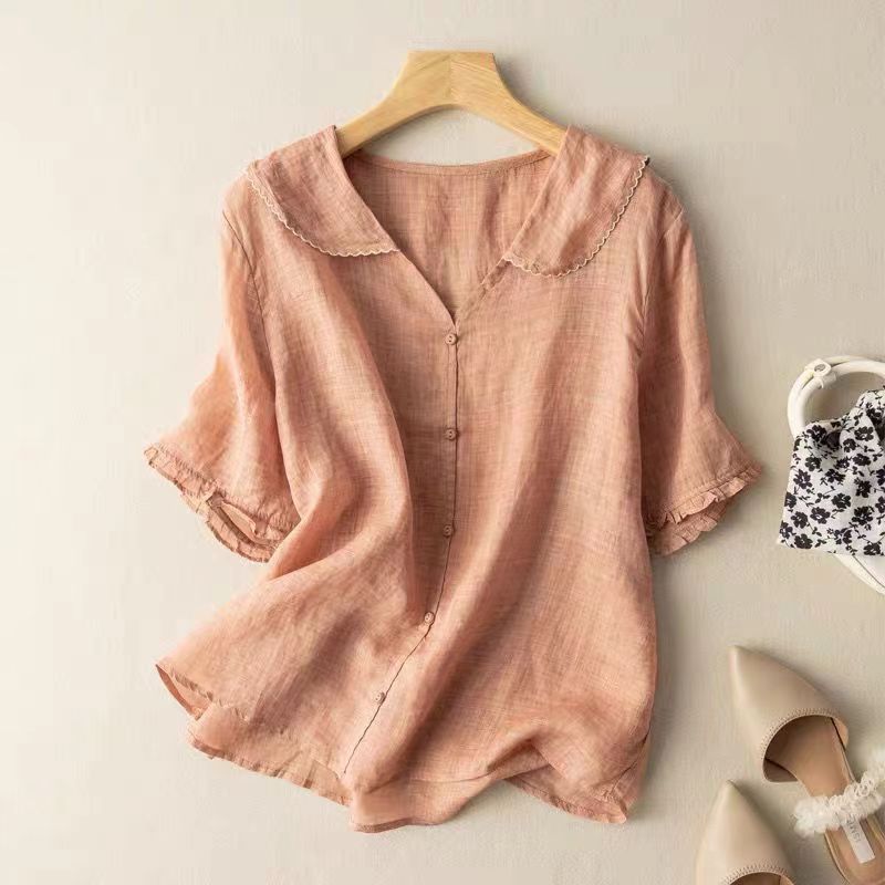 Isabelle | Vintage Button-Up Blouse