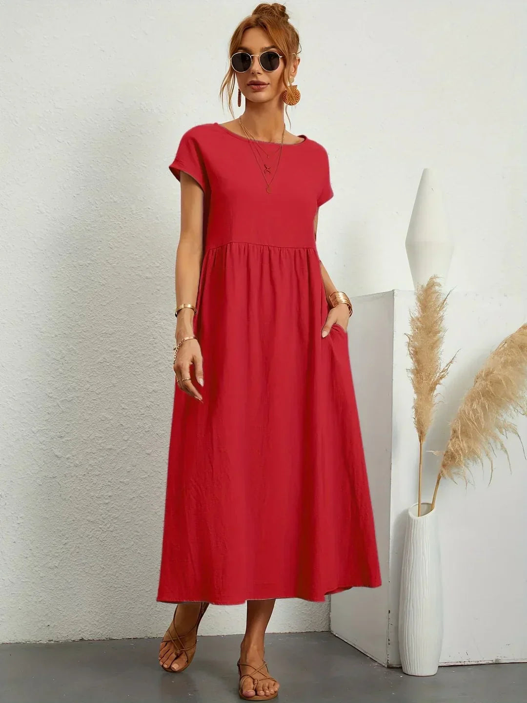Isla | Relaxed Fit Midi Dress