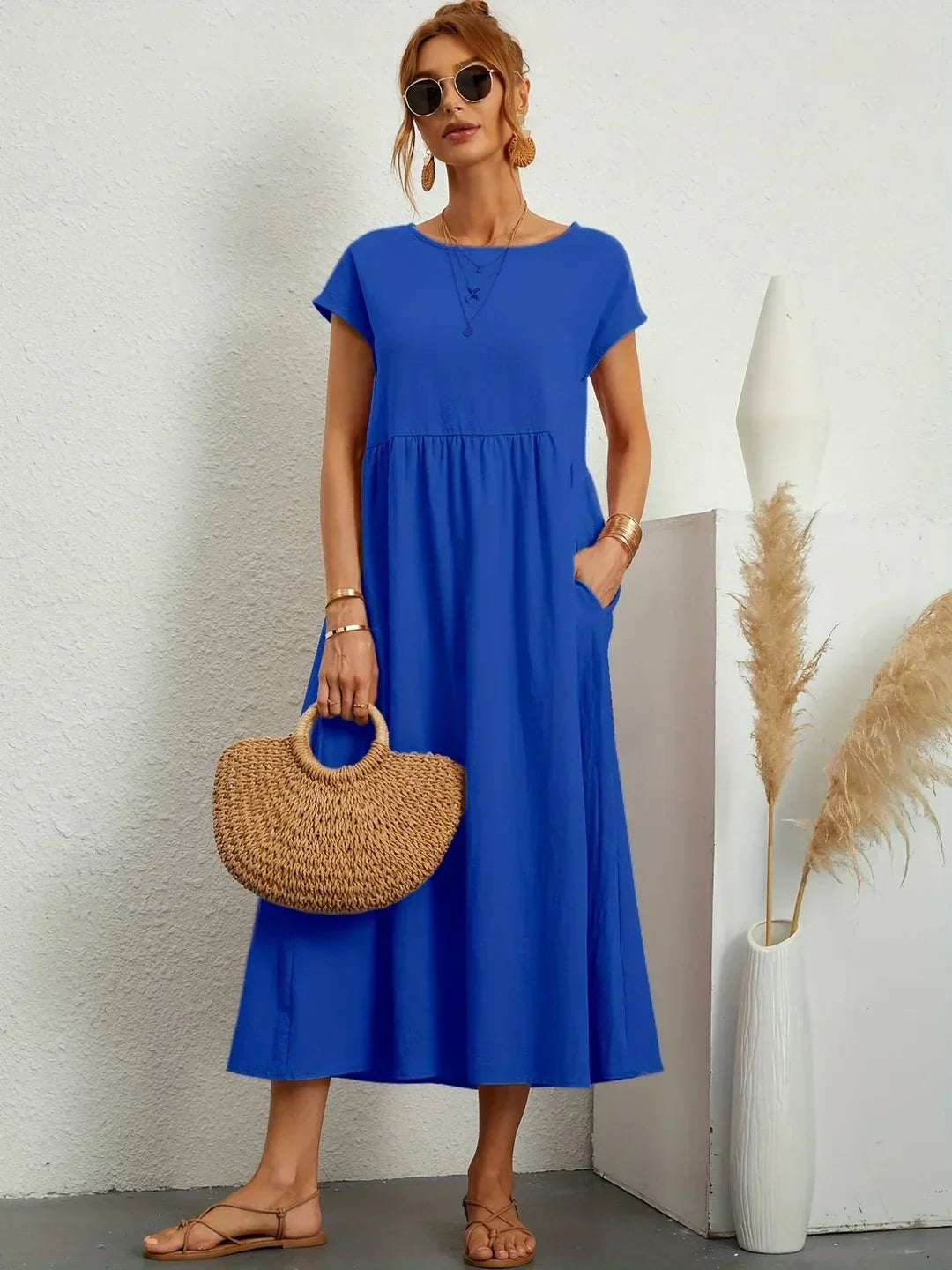 Isla | Relaxed Fit Midi Dress