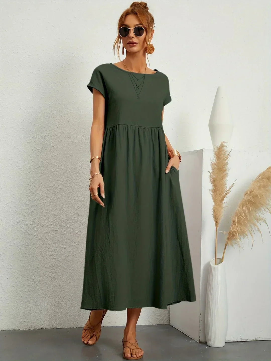 Isla | Relaxed Fit Midi Dress