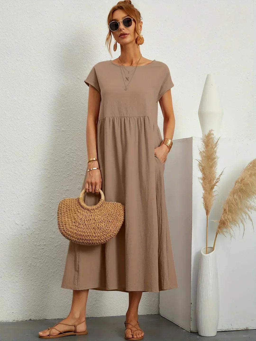 Isla | Relaxed Fit Midi Dress