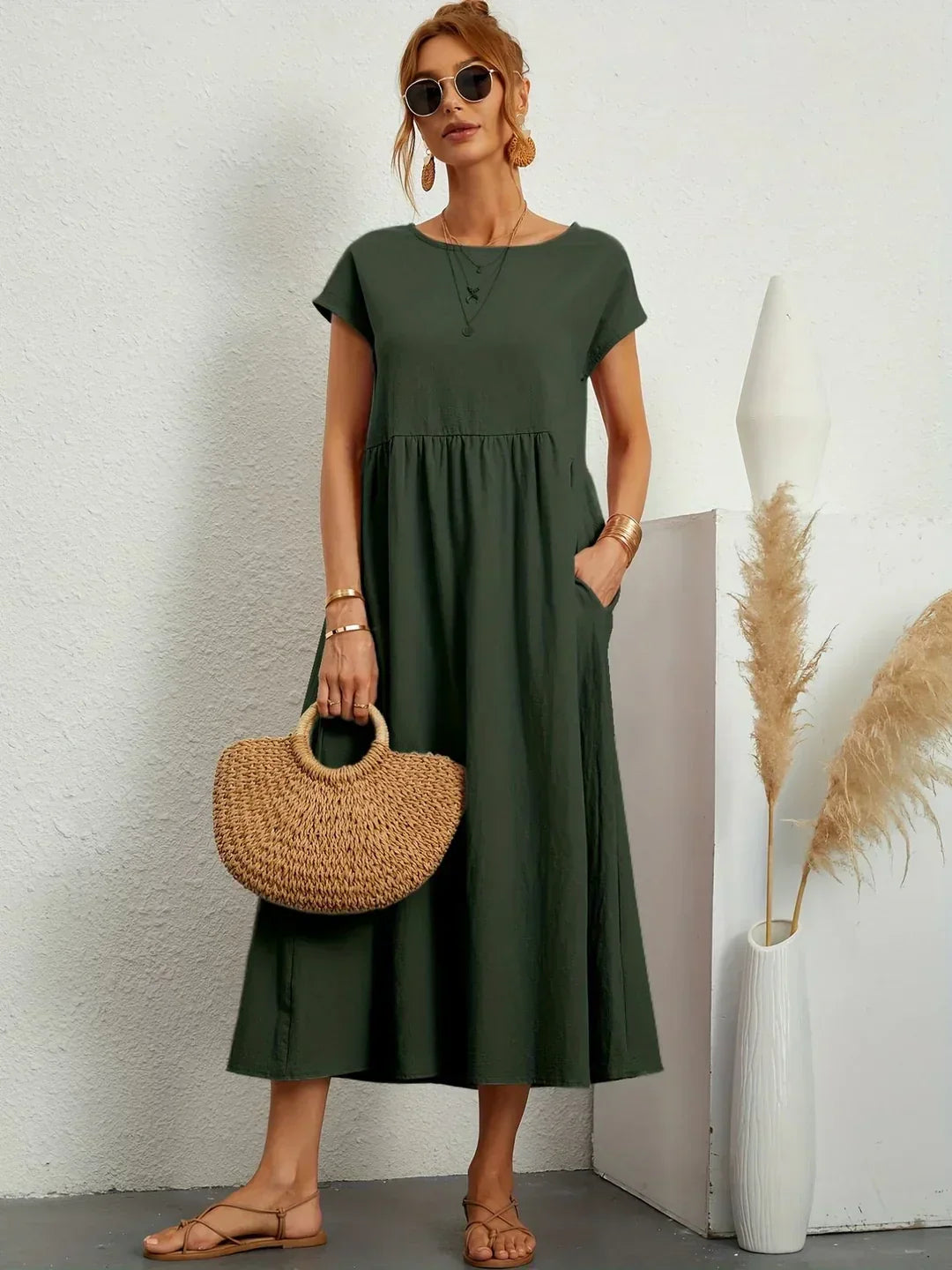 Isla | Relaxed Fit Midi Dress