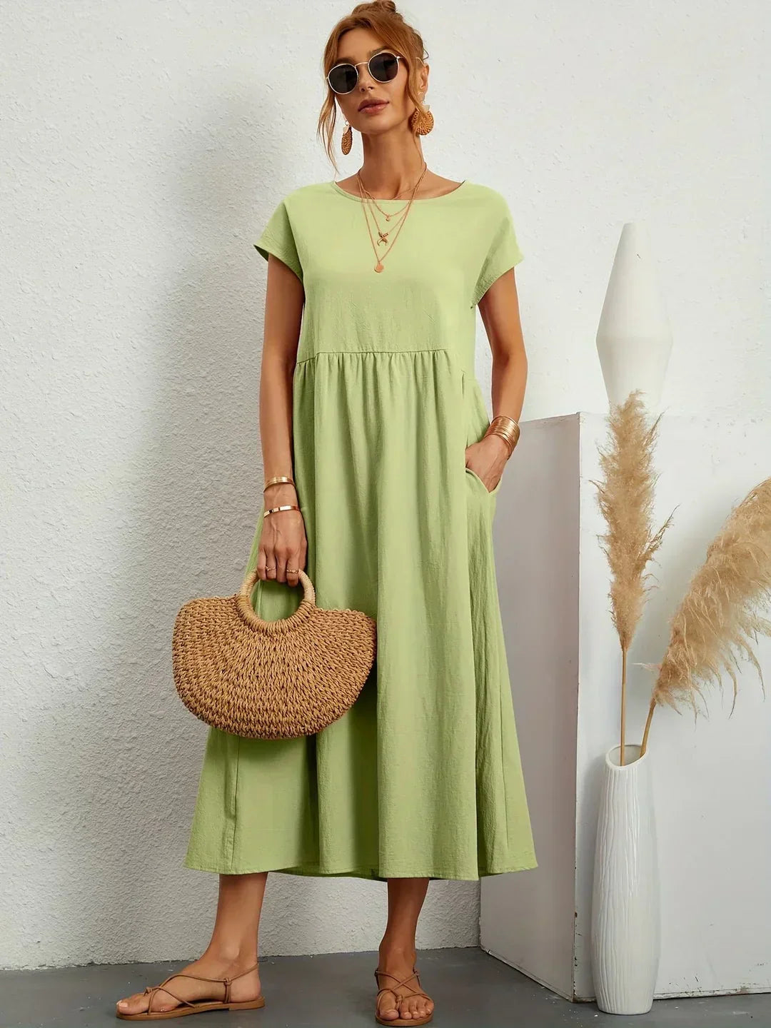 Isla | Relaxed Fit Midi Dress