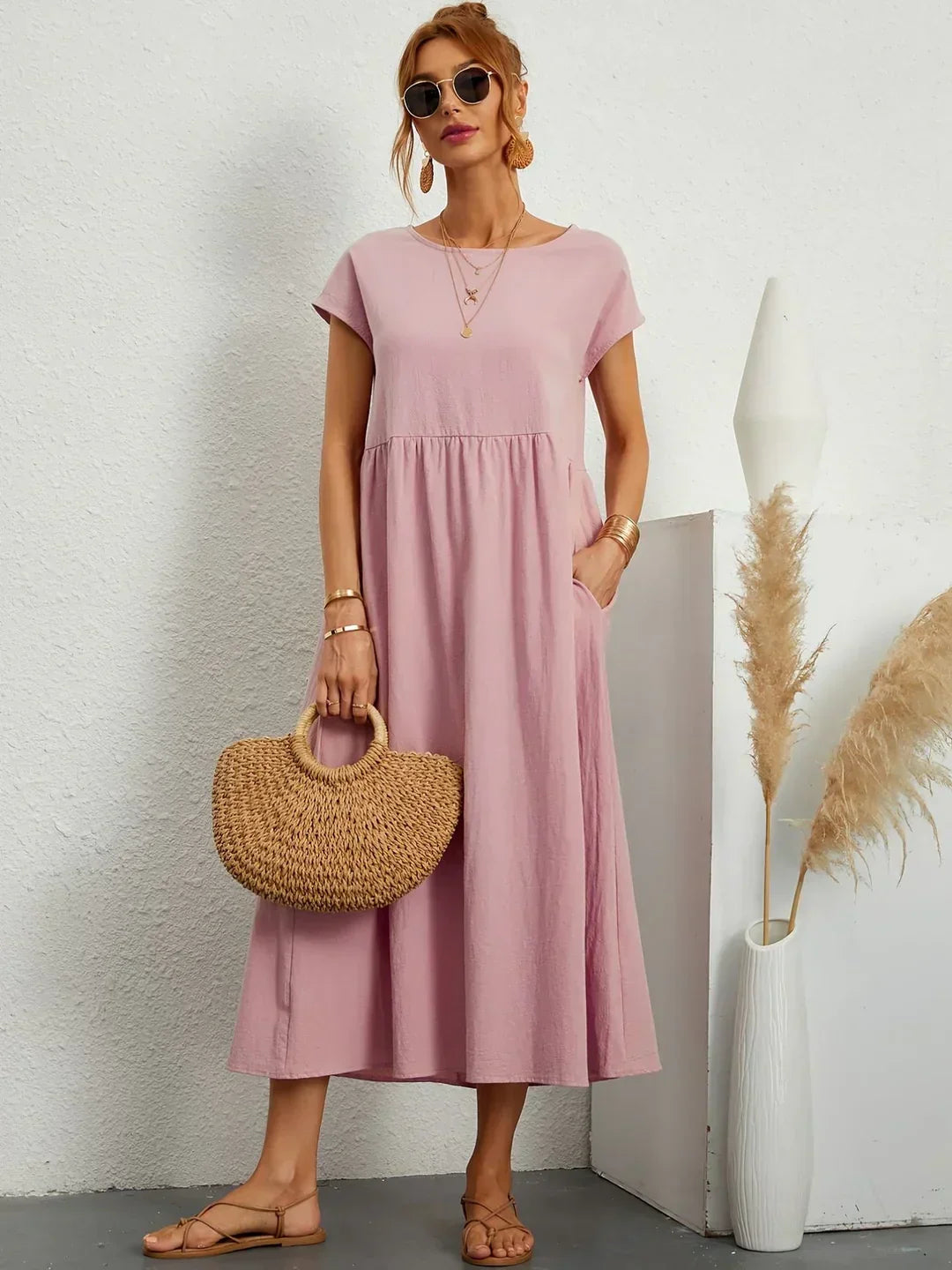 Isla | Relaxed Fit Midi Dress