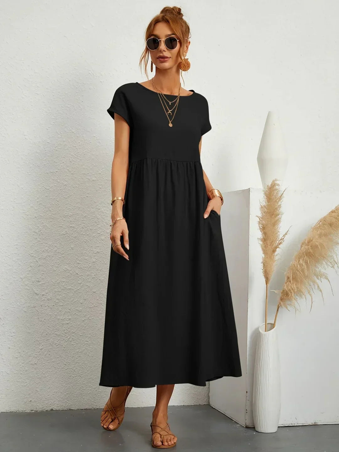 Isla | Relaxed Fit Midi Dress