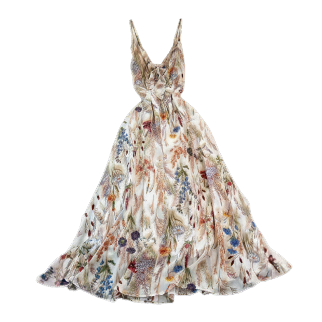 WREN™ – Boho Floral Spaghetti Strap Dress