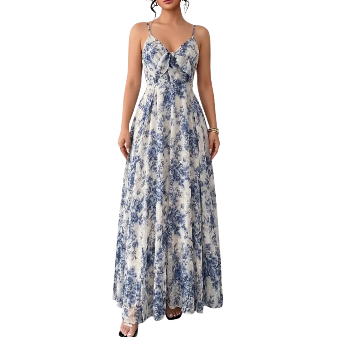 JUNIPER™ – Boho Floral Cami Maxi Dress